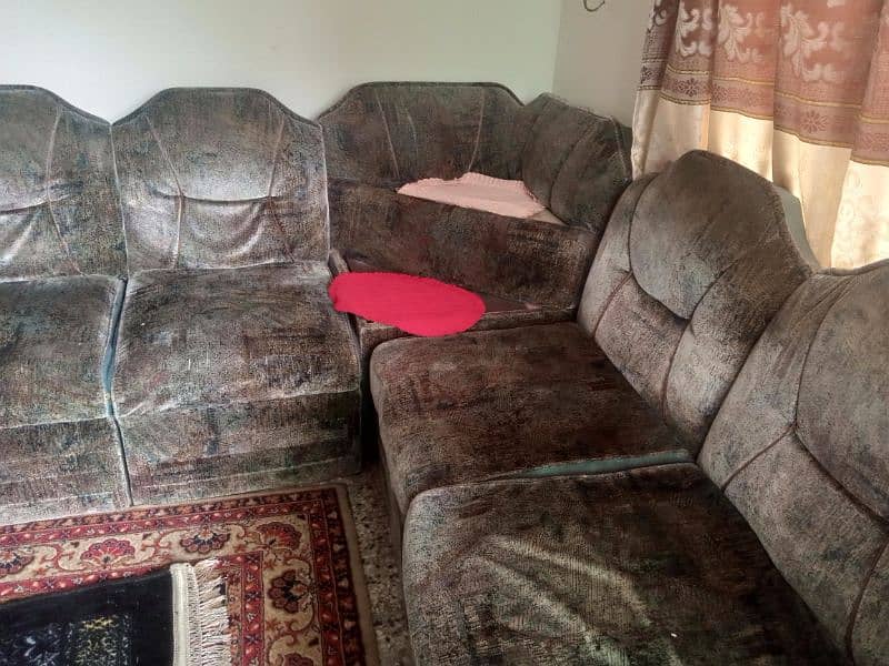 corner sofa set six seater 15