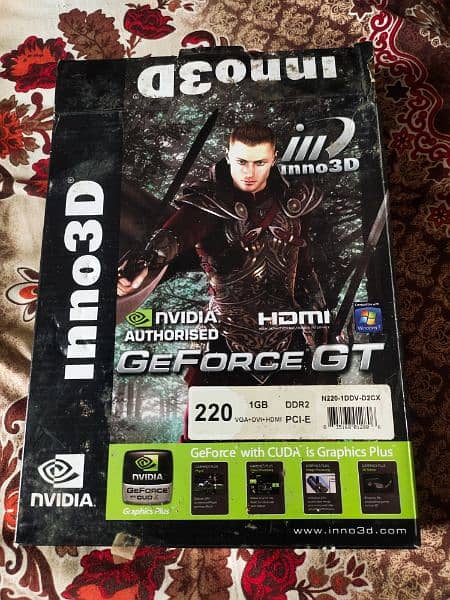 Inno 3D GE FORCE GT by nVIDIA 3D Graphic card 0