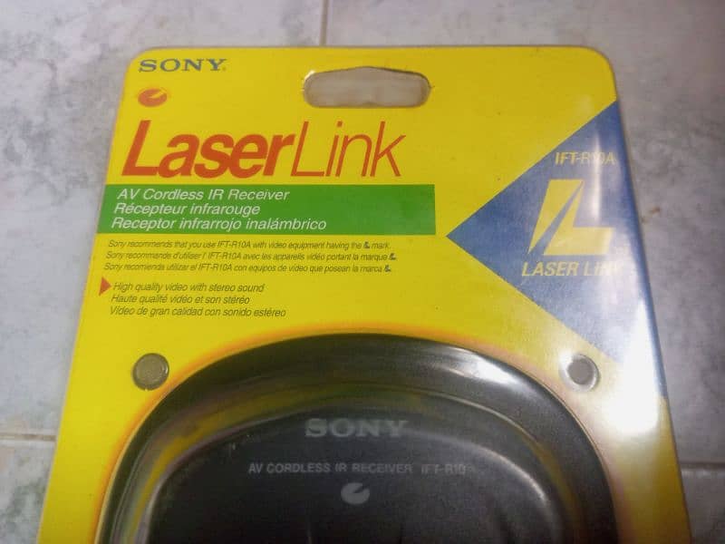 SONY Handycam Super Laser Link AV Cordless IR Receiver IFT-R10A 1