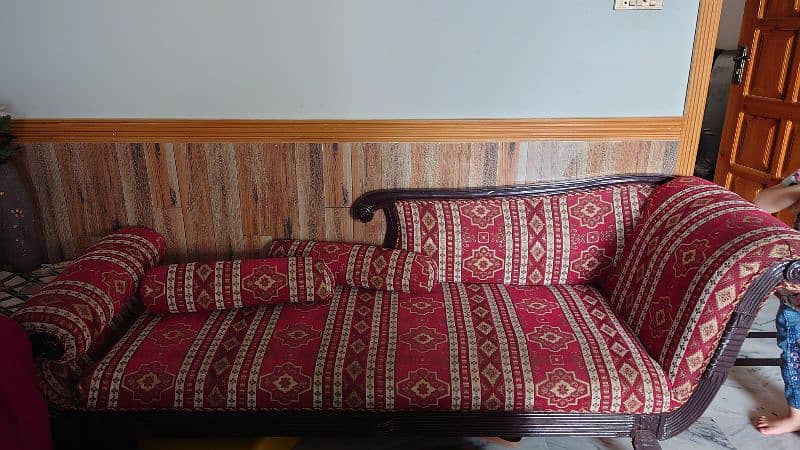 wooden Couch for sale 0