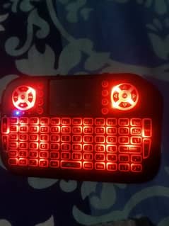 Mini keyboard backlit BT+2.4G wireless dual mods