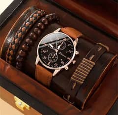 5pcs set fashion mens watches