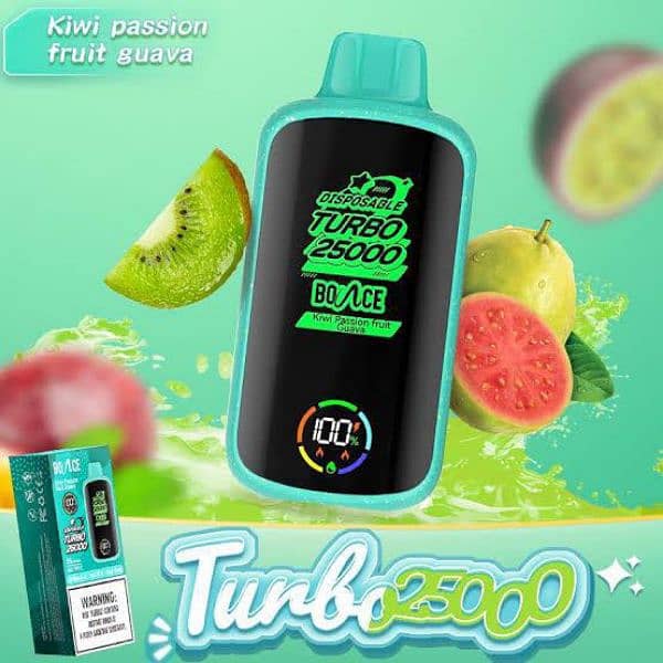 Turbo Disposable Vape 25000 puff's 1