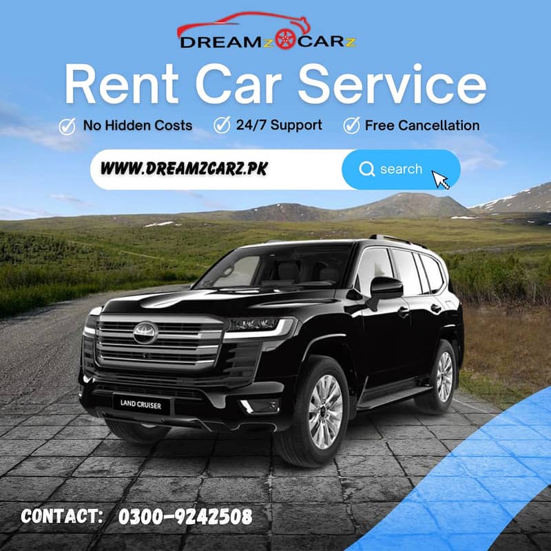 Rent a Car | Prado,Revo,Roco,V8,Corolla | Rent a Car  in karachi, 16