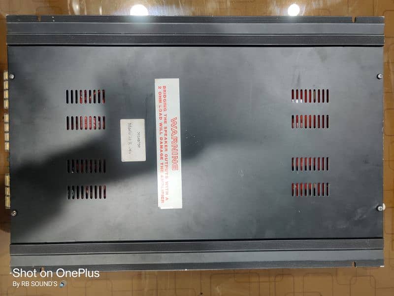 Original Korean 1200W Aiko 4 Channel Car Power Amplifier Made Korea 4