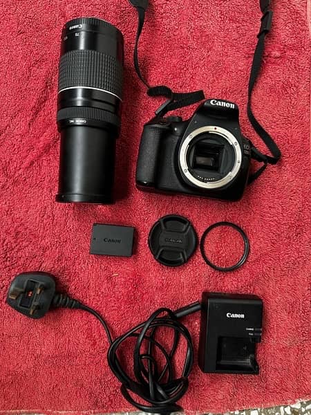 CANON DSLR 1200D / 75-300mm LENSE 13