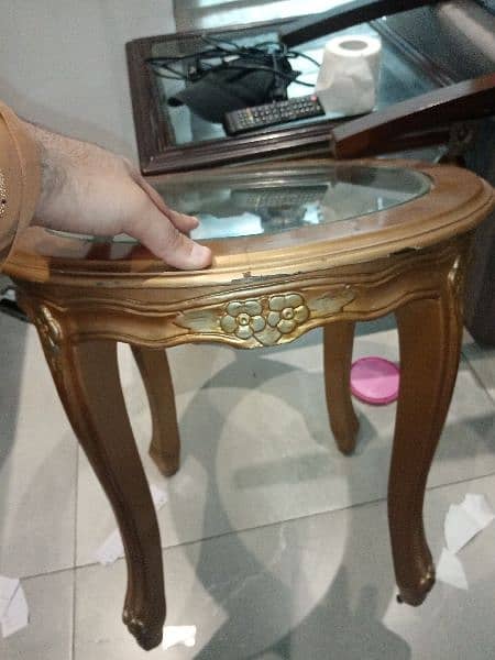 gold coffee table 1