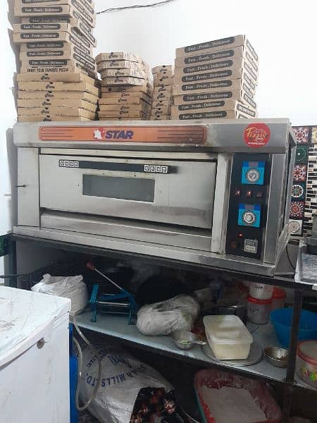 Pizza Setup For Sale | Pizza Kitchen For Sale |Pizza Oven ,Fryer,etc 7