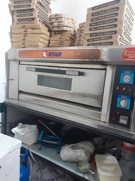 Pizza Setup For Sale | Pizza Kitchen For Sale |Pizza Oven ,Fryer,etc 8