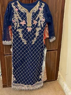 3 PEICE PARTY WEAR DRESS 1 TIME USED 0