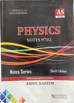 PHYSICS NOTES 9702