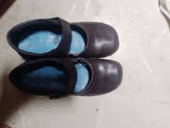 Bata brown school shoes for kids 0