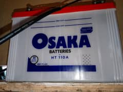 warranty 110 amp Osaka battery for urgent sale. .