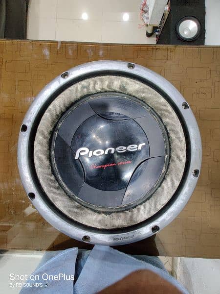Original Pioneer 308 Dual Coil Woofer High End Quality Model 0