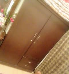 HEAVY WOODEN WARDROBE ALMARI SAFE BRAND NEW