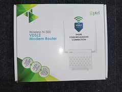 Wireless N 300 Ptcl VDSL2 Modem Router