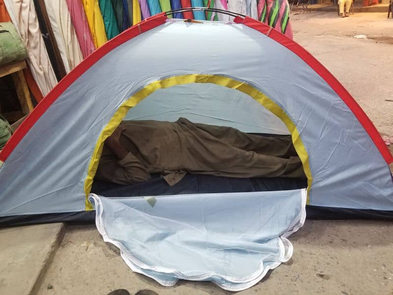 camping tent available. . . . 4