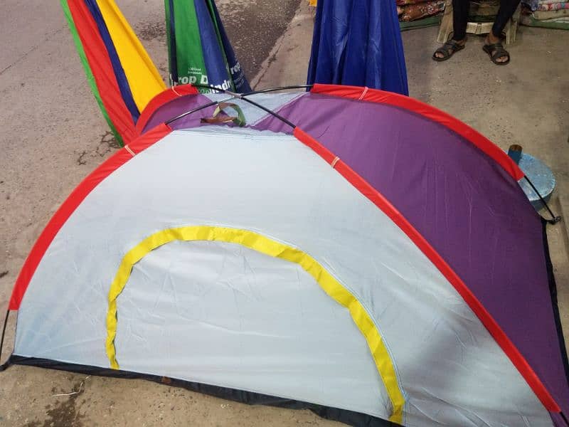 camping tent available. . . . 5