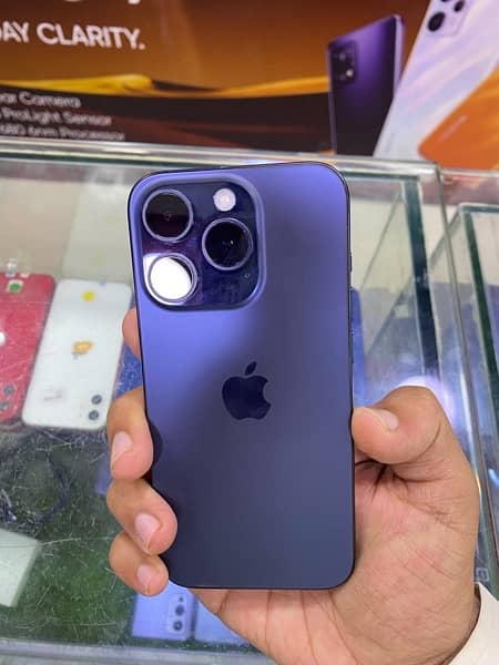 Apple Iphone 15 pro 128Gb Factory Unlocked Sim working Blue titanium 3