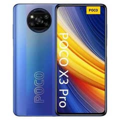 POCO X3 pro parts with box and charger