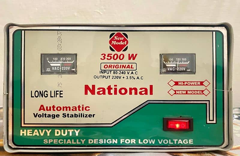 National Fridge Stabilizer - 3500W 1