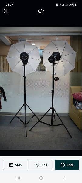 studio lights D650 for sale 2