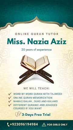 Online Quran Tutor