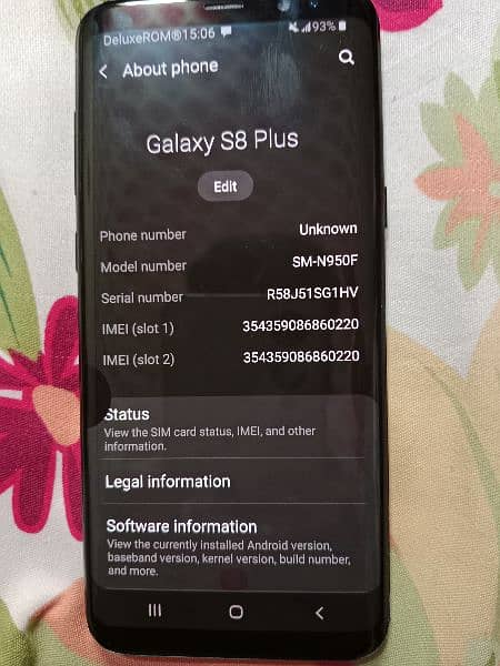 S8 Plus Samsung good condition 0