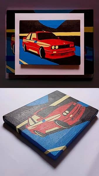 Automotive acrylic painting 0