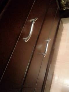 BRAND NEW HEAVY WOODEN WARDROBE SAFE ALMARI