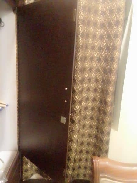 BRAND NEW HEAVY WOODEN WARDROBE SAFE ALMARI 12