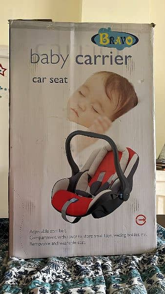 BABY CARRY COAT AND CAR SEAT 2