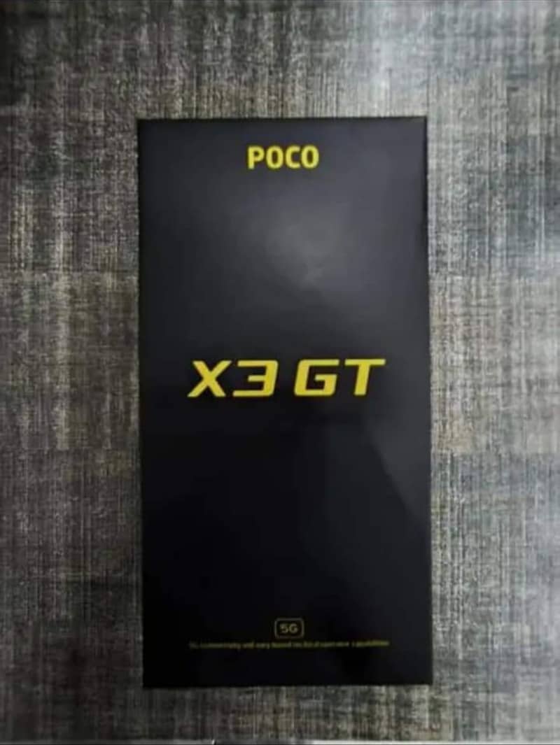 Poco X3 GT gaming smart phone 8gb/ 256gb 6