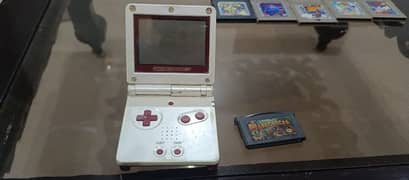 Nintendo gameboy advance sp with catridge