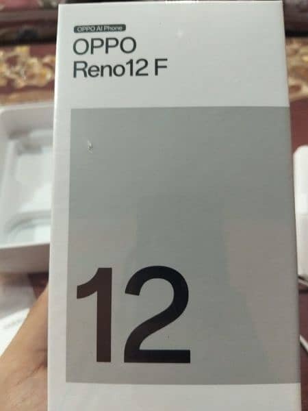 Oppo Reno 12F Brand New only box open 4