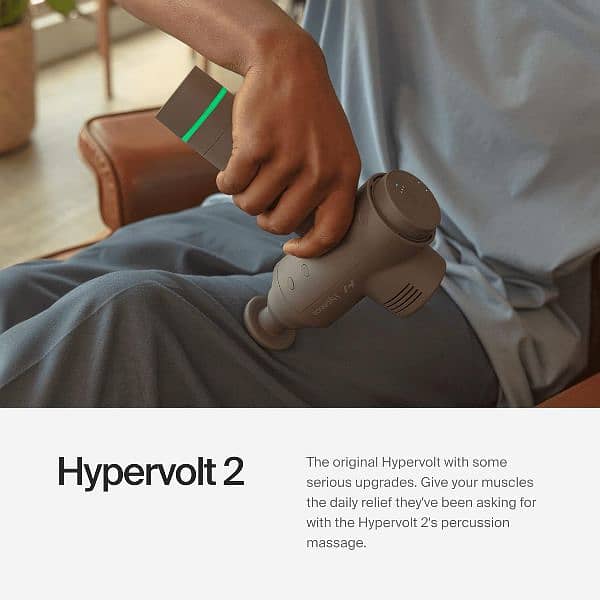 Hyperice Hypervolt 2 Gray -  Quiet Glide Technology - Massage Gun 1