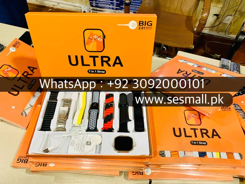 BIGGESET DEAL ! Ultra Watch 7 in 1 Straps { 03098500090} ONLY ____3000 1