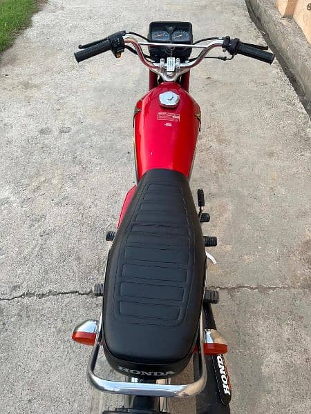 Honda125 2017modal urgent sale 5