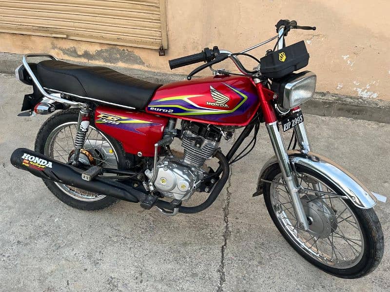 Honda125 2017modal urgent sale 12