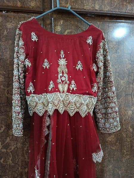 bridal lehenga for sale just 1 time used condition 10/10 3