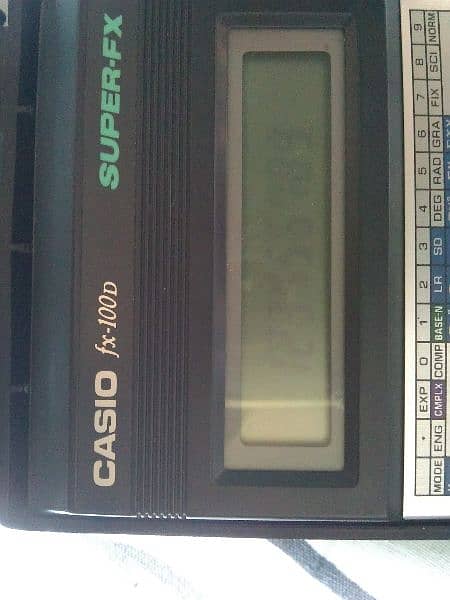 Casio Fx100 Super FX scientific calculator made in Japan 6