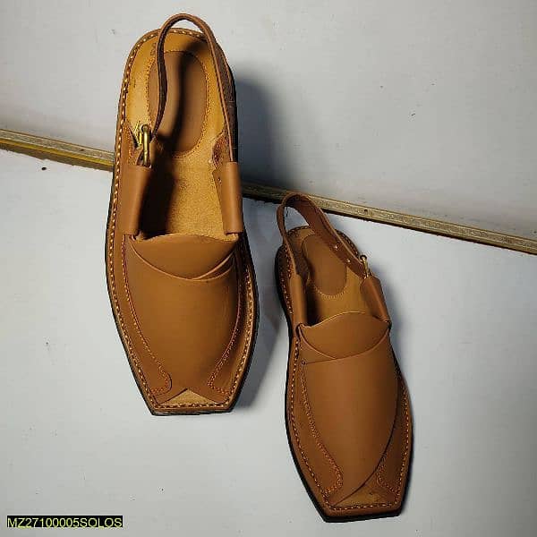 Leather Handmade Chappal For Men ! Free Delivery 1