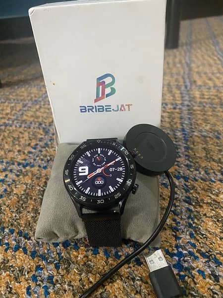 Original Bribe Jat B518 Luxury Smart watch For men And with songs 6