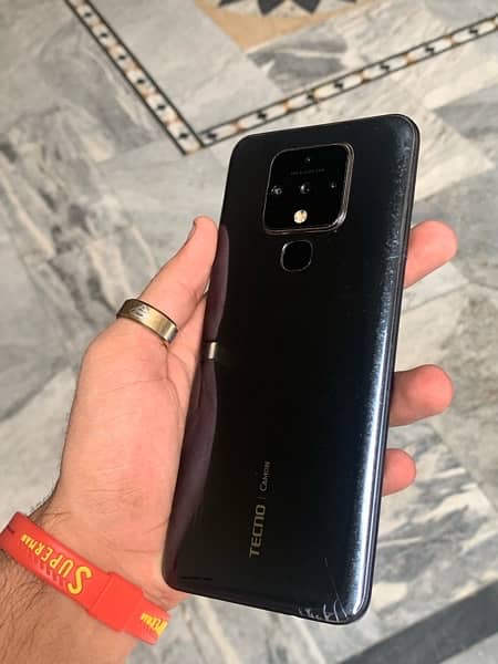 Tecno Camon 16pro with box and charge 2