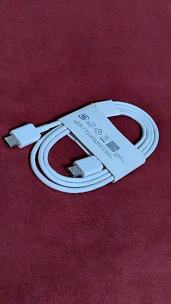 Orignal samsung fast charging  cable 1