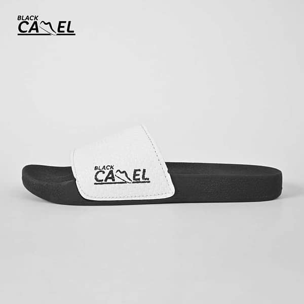 Black Camel Cobra Texture Slide White 2