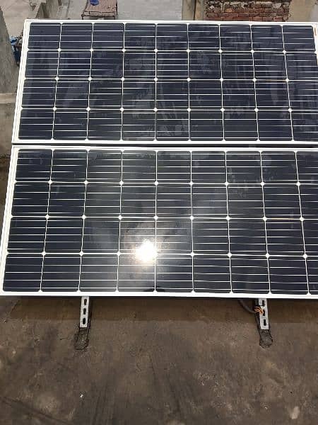 solar panels, inverter, battery 1