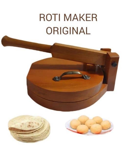 wooden roti maker 0