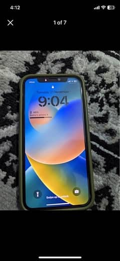 IPHONE X 64 GB WITH BOX NON PTA 0