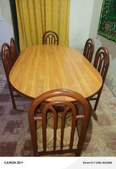 Daning table 6 chairs